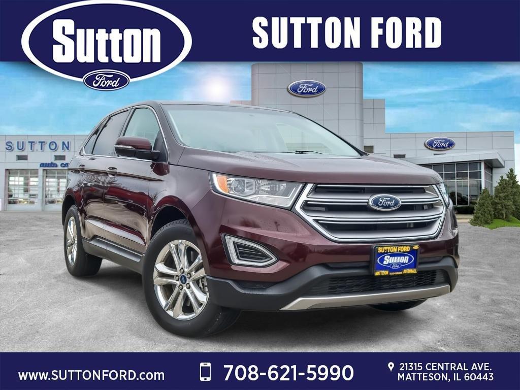 used 2018 Ford Edge car, priced at $17,682
