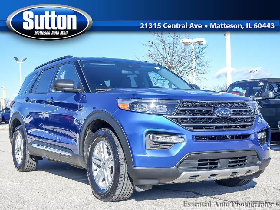 used 2021 Ford Explorer car, priced at $28,198