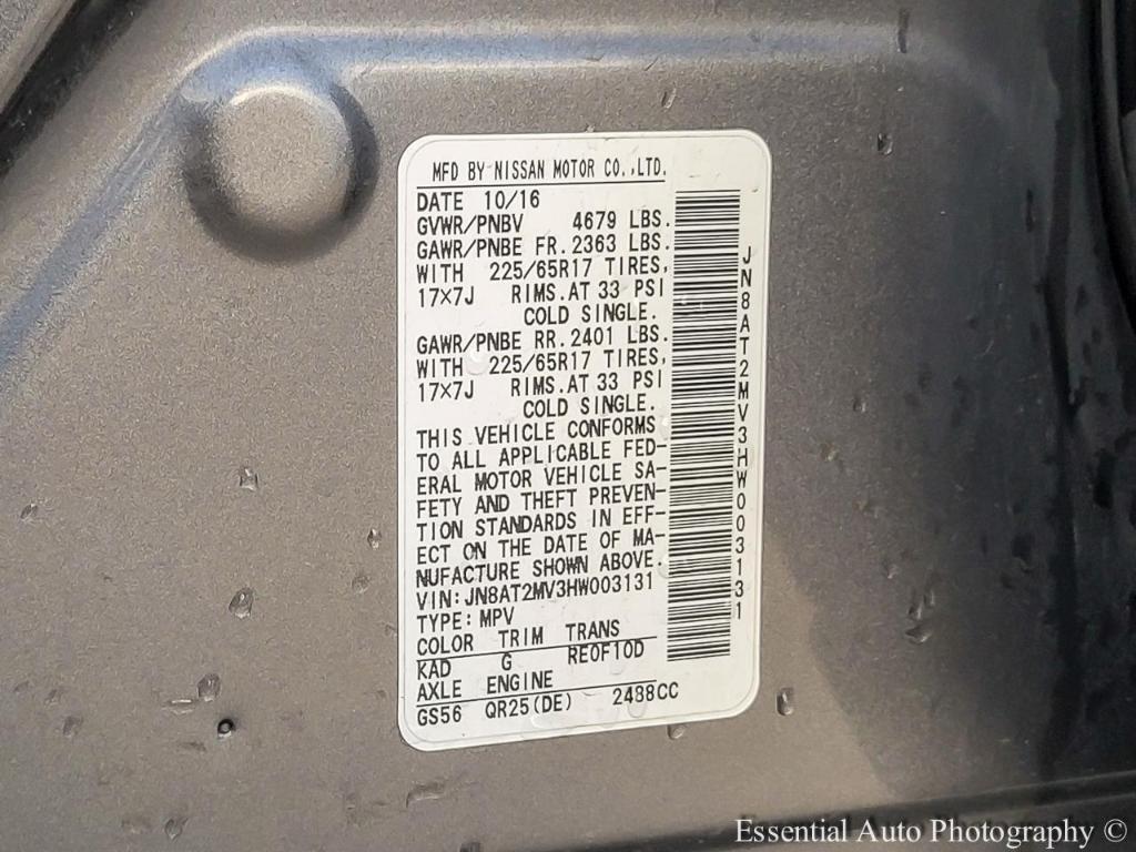 used 2017 Nissan Rogue car, priced at $12,481