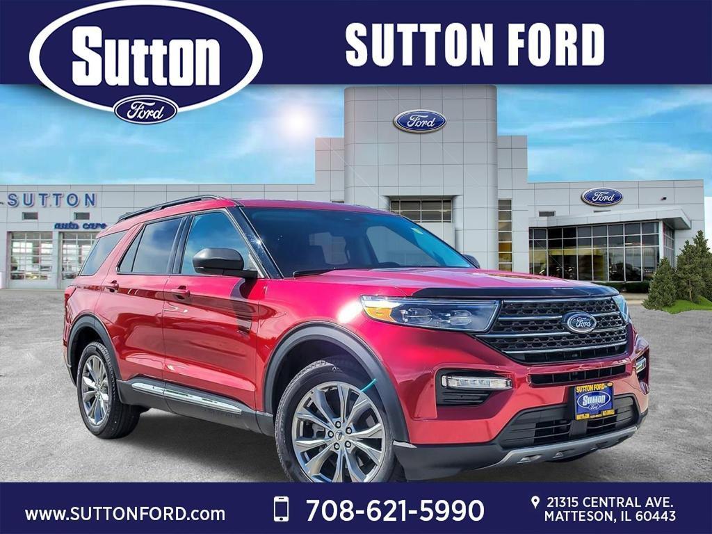 used 2022 Ford Explorer car, priced at $34,995