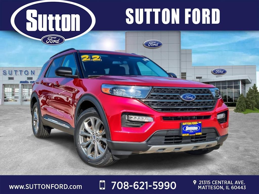 used 2022 Ford Explorer car, priced at $26,269