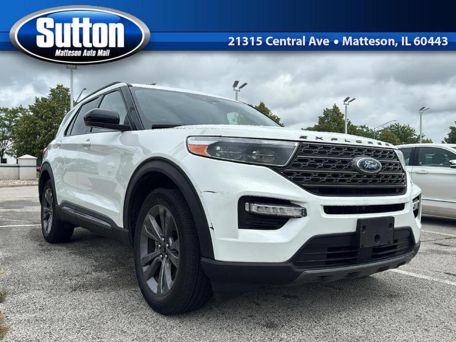 used 2022 Ford Explorer car, priced at $32,599
