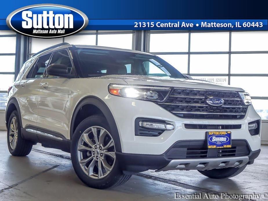 used 2021 Ford Explorer car, priced at $30,549