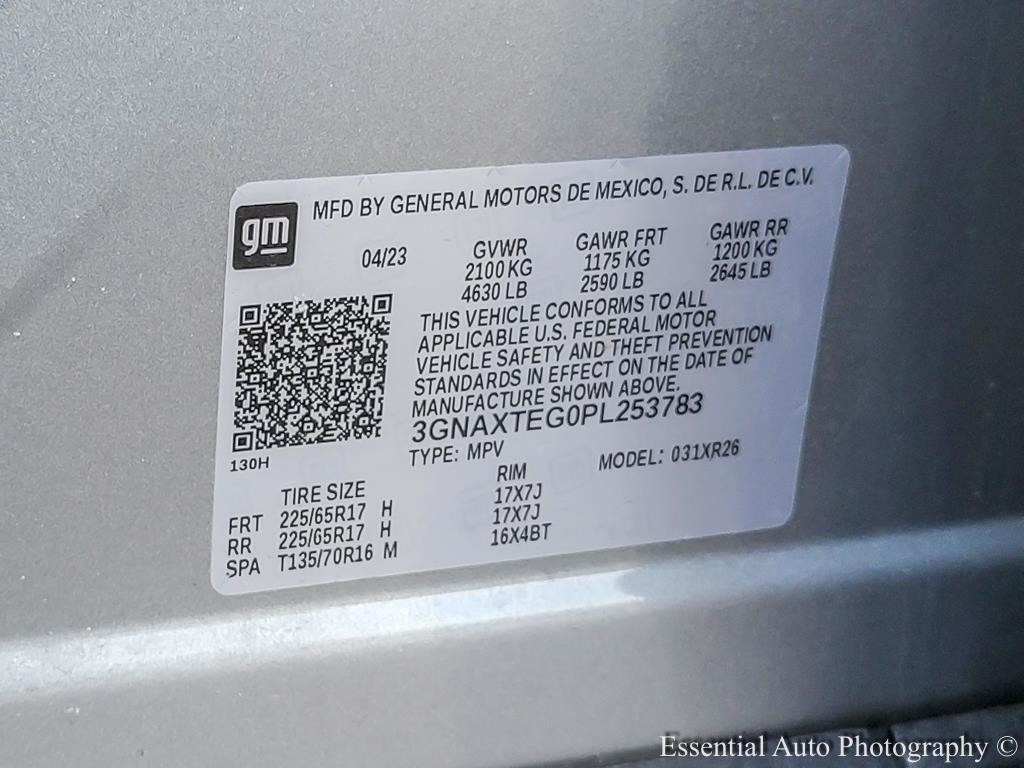 used 2023 Chevrolet Equinox car, priced at $22,972