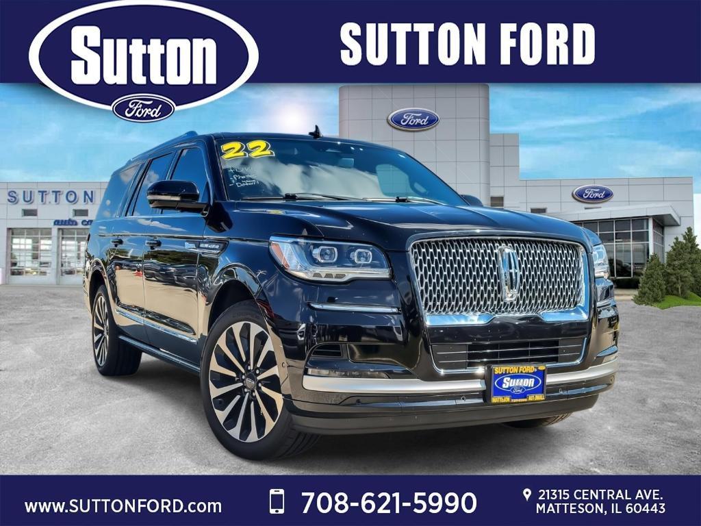 used 2022 Lincoln Navigator L car, priced at $31,781