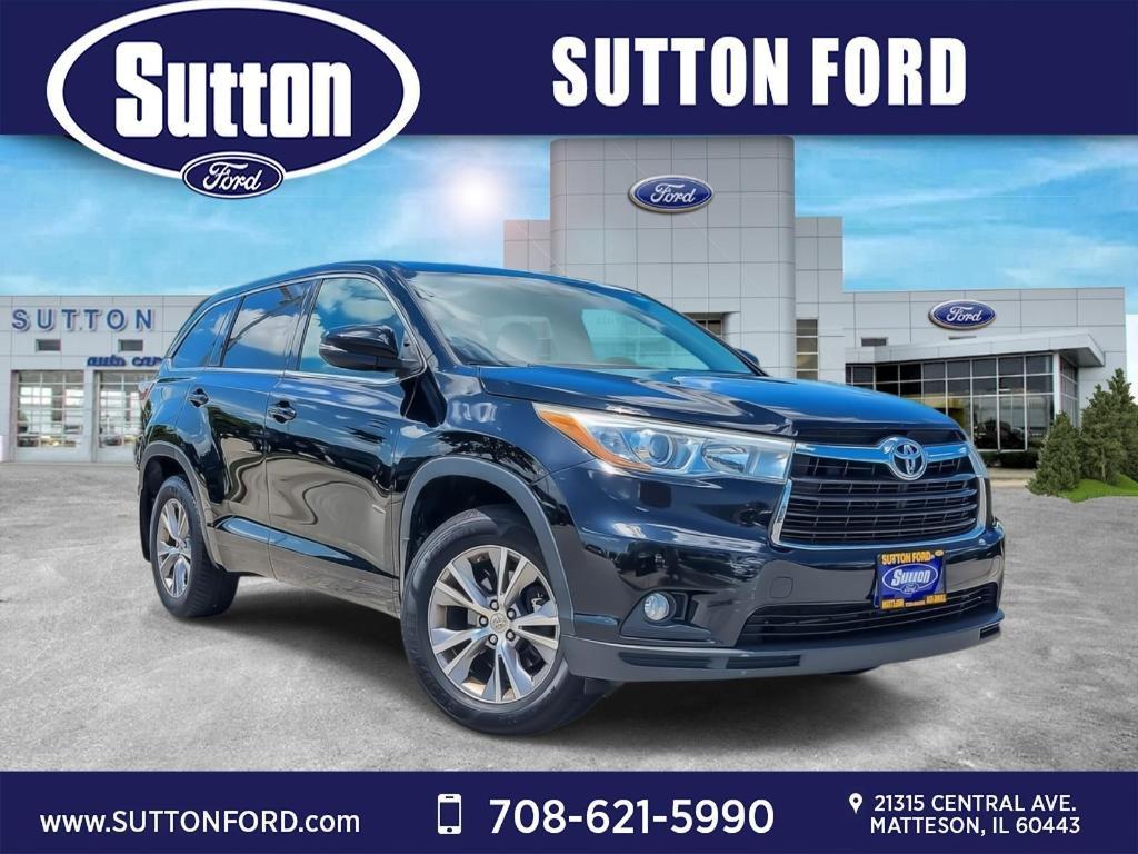 used 2015 Toyota Highlander car, priced at $14,995