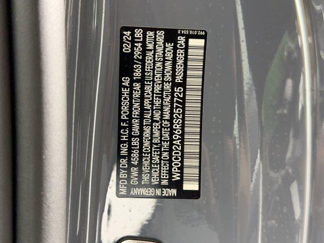 used 2024 Porsche 911 car, priced at $289,888