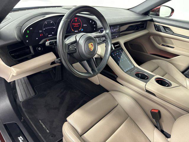 used 2021 Porsche Taycan car, priced at $74,999