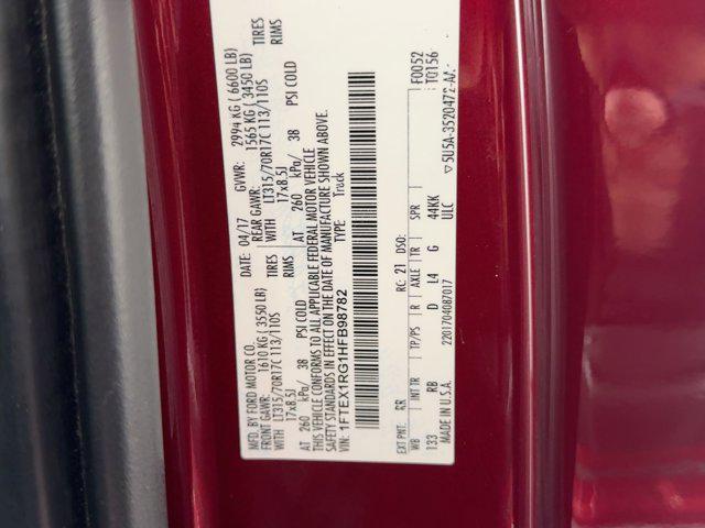 used 2017 Ford F-150 car, priced at $37,888