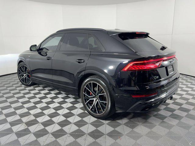 used 2020 Audi Q8 car, priced at $36,999