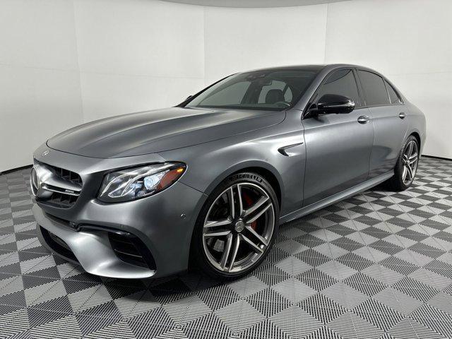 used 2018 Mercedes-Benz AMG E 63 car, priced at $59,999