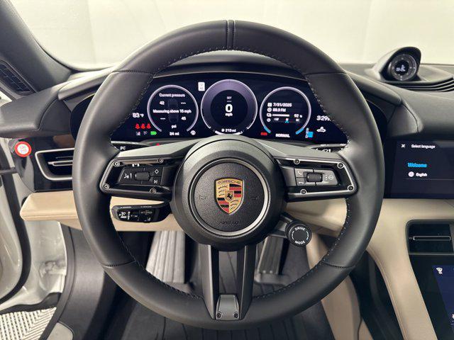 new 2025 Porsche Taycan car, priced at $137,505
