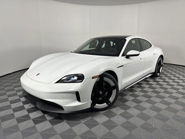 used 2025 Porsche Taycan car, priced at $117,585