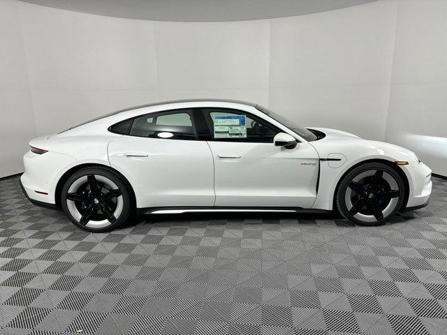 used 2025 Porsche Taycan car, priced at $117,585