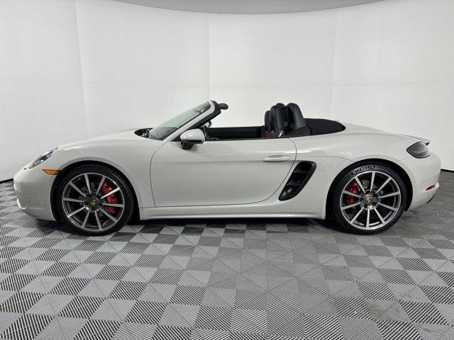 used 2021 Porsche 718 Boxster car, priced at $78,999