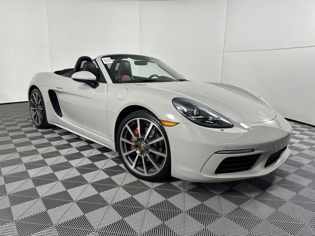 used 2021 Porsche 718 Boxster car, priced at $78,999