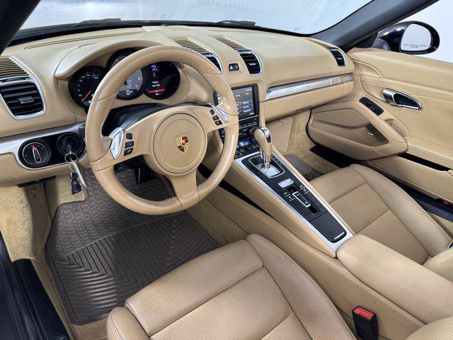 used 2015 Porsche Boxster car, priced at $54,999