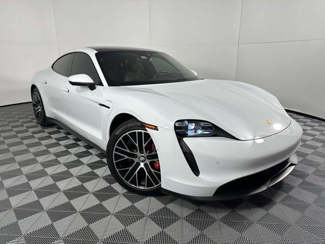 used 2021 Porsche Taycan car, priced at $71,999