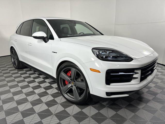 used 2024 Porsche Cayenne E-Hybrid car, priced at $117,160