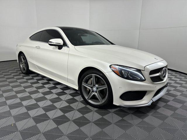used 2017 Mercedes-Benz C-Class car, priced at $15,999
