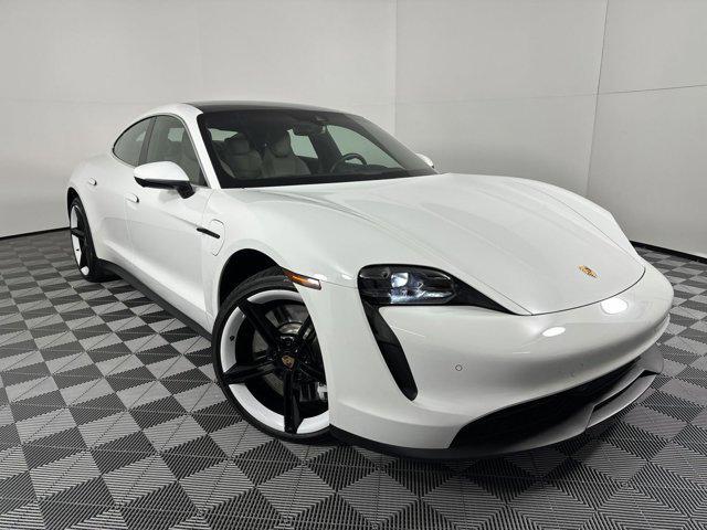 used 2021 Porsche Taycan car, priced at $82,999