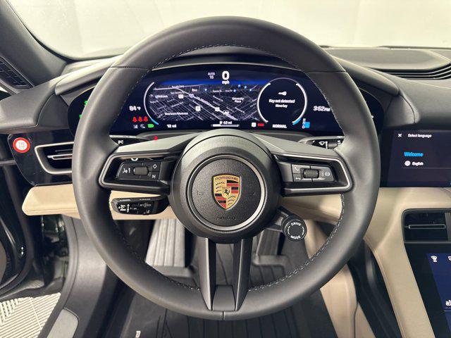 new 2025 Porsche Taycan car, priced at $134,365