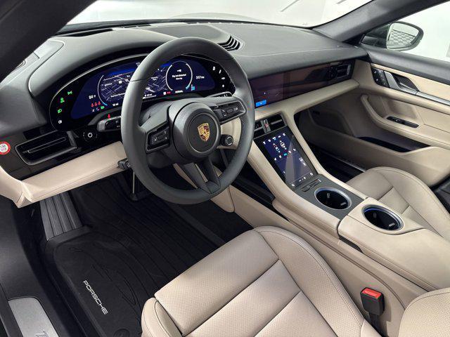 new 2025 Porsche Taycan car, priced at $134,365