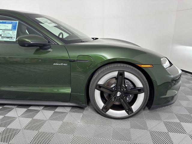 new 2025 Porsche Taycan car, priced at $134,365