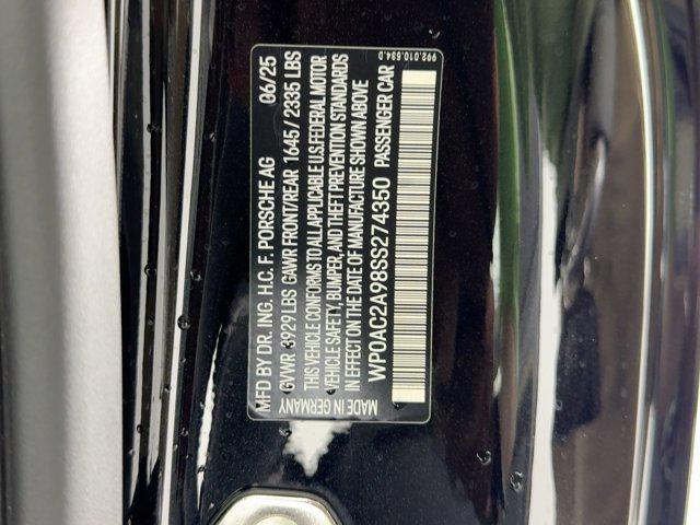 used 2025 Porsche 911 car, priced at $379,999