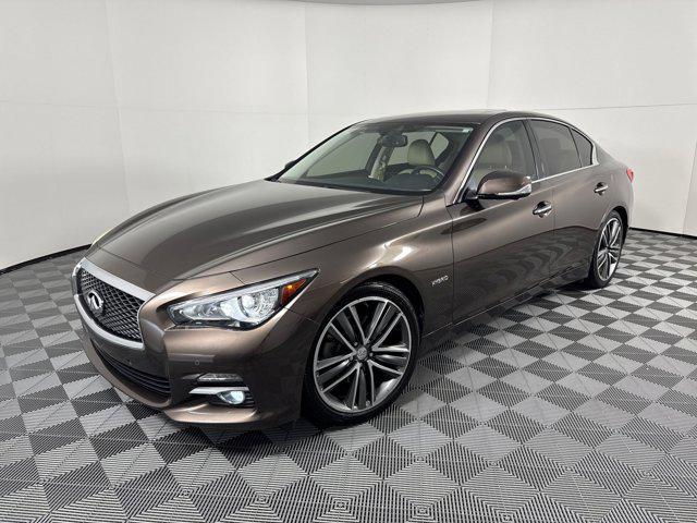 used 2016 INFINITI Q50 Hybrid car, priced at $15,998