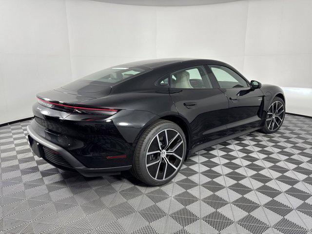 new 2025 Porsche Taycan car, priced at $128,565
