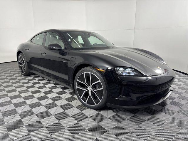 new 2025 Porsche Taycan car, priced at $128,565