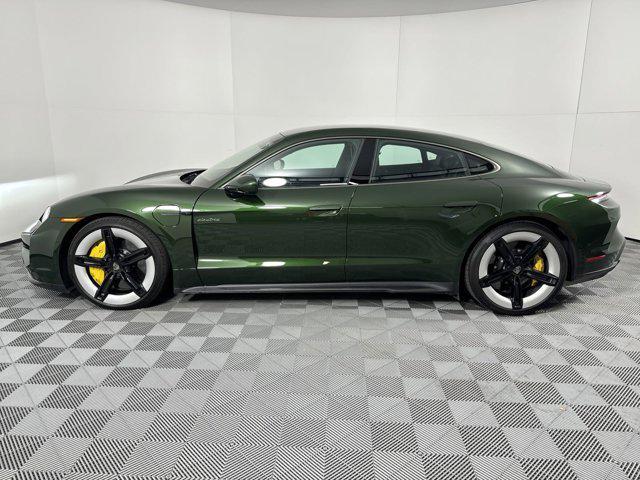 used 2025 Porsche Taycan car, priced at $197,965