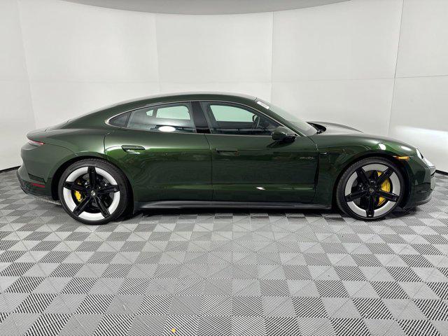 used 2025 Porsche Taycan car, priced at $197,965