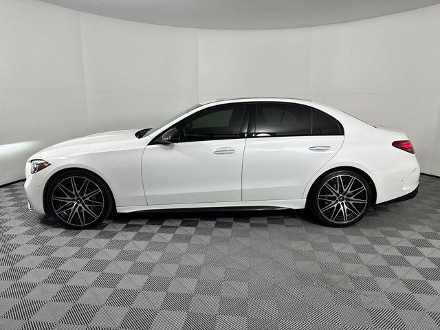 used 2023 Mercedes-Benz AMG C 43 car, priced at $49,999
