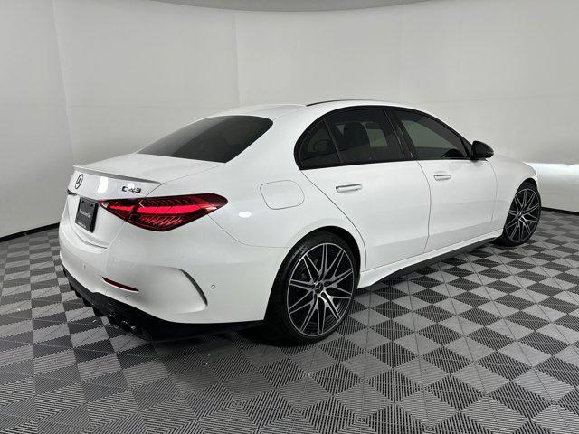 used 2023 Mercedes-Benz AMG C 43 car, priced at $49,999