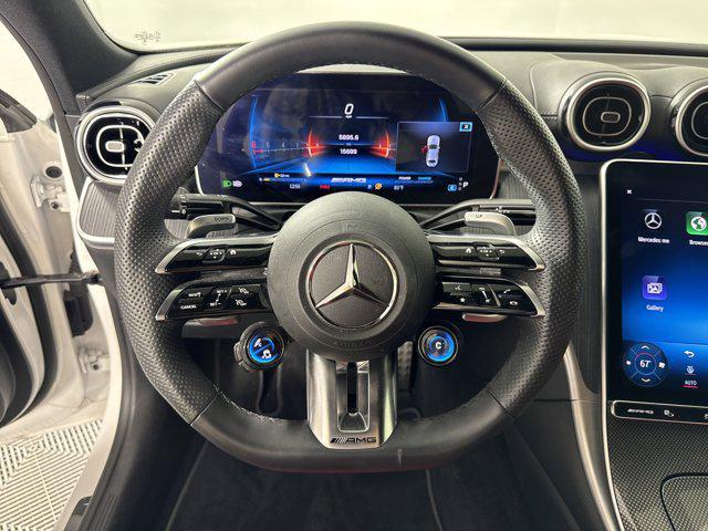 used 2023 Mercedes-Benz AMG C 43 car, priced at $49,999