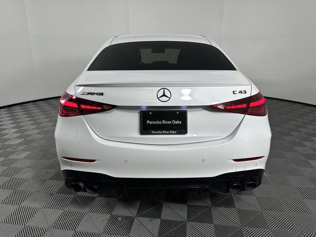 used 2023 Mercedes-Benz AMG C 43 car, priced at $49,999