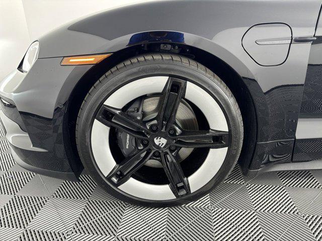 used 2025 Porsche Taycan car, priced at $107,545