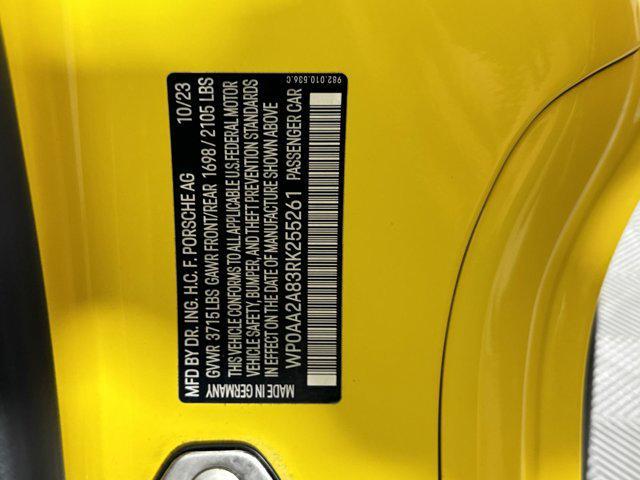used 2024 Porsche 718 Cayman car, priced at $83,030