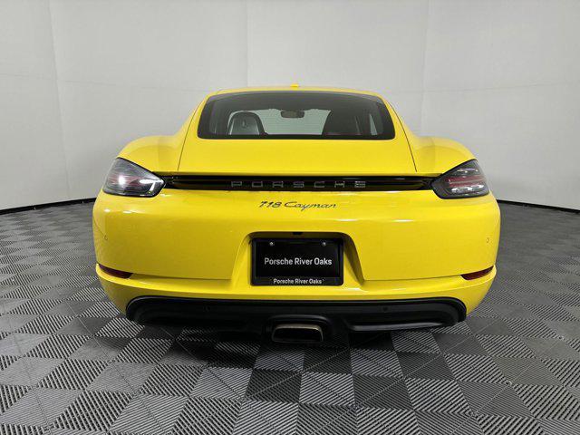 used 2024 Porsche 718 Cayman car, priced at $83,030