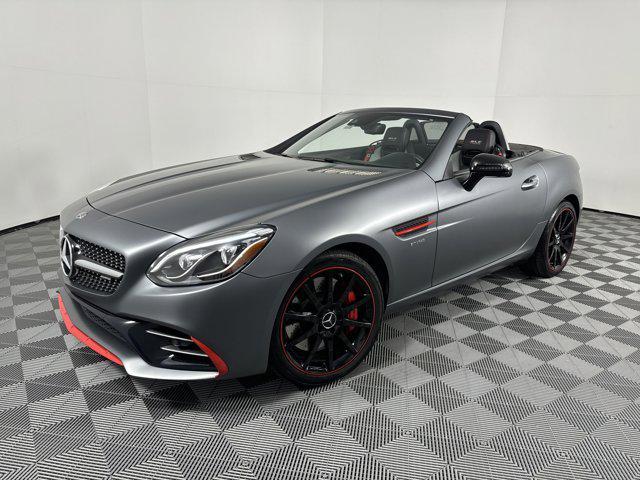 used 2018 Mercedes-Benz AMG SLC 43 car, priced at $46,888