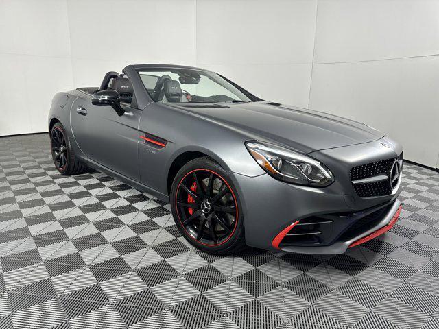 used 2018 Mercedes-Benz AMG SLC 43 car, priced at $46,888