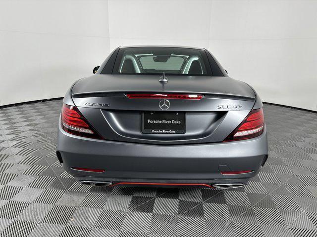 used 2018 Mercedes-Benz AMG SLC 43 car, priced at $46,888
