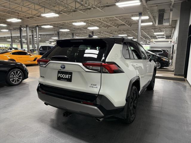 used 2022 Toyota RAV4 Hybrid car, priced at $34,950