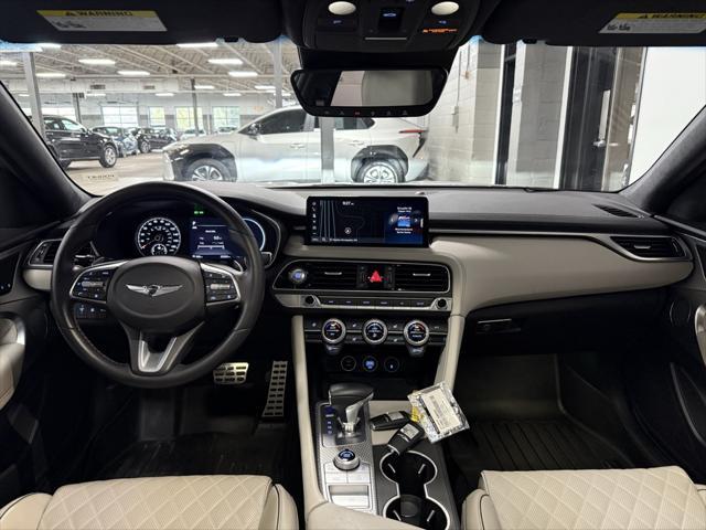 used 2022 Genesis G70 car, priced at $39,950