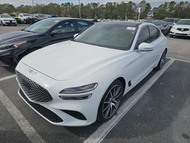 used 2022 Genesis G70 car, priced at $33,950