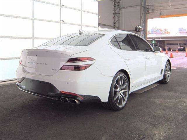 used 2022 Genesis G70 car, priced at $33,950