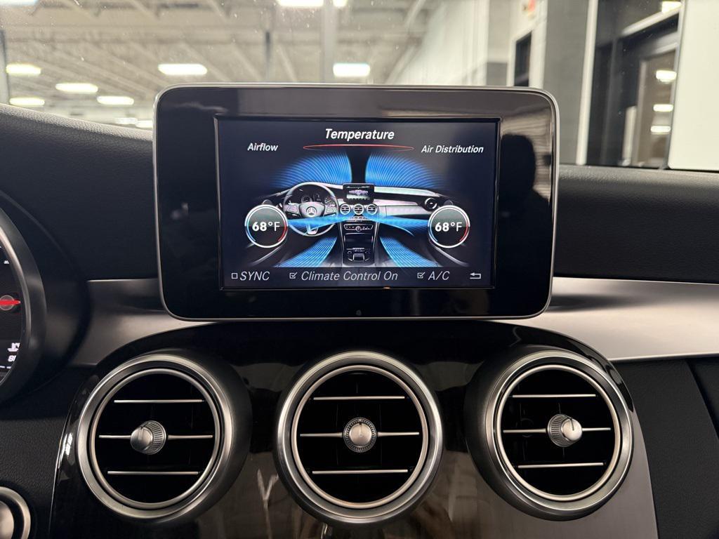 used 2017 Mercedes-Benz C-Class car, priced at $29,950