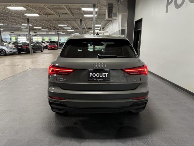 used 2024 Audi Q3 car, priced at $37,495